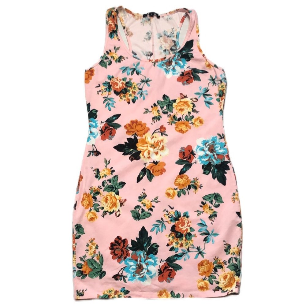 Ambiance Floral Bodycon Dress